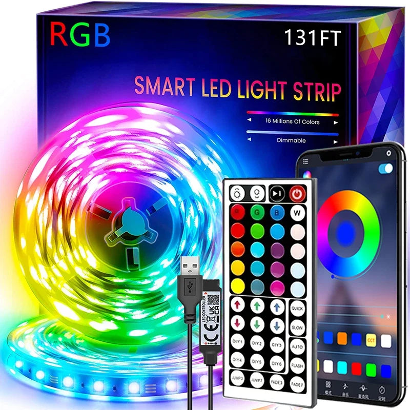 Everyday Essentials category — RGB LED strip lights