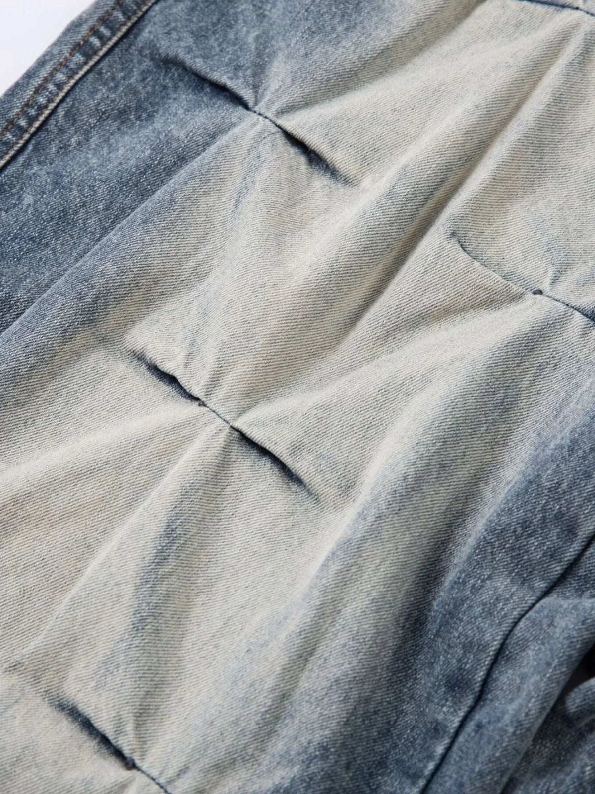 Men's Ruched Wide Leg Jeans — product image 11