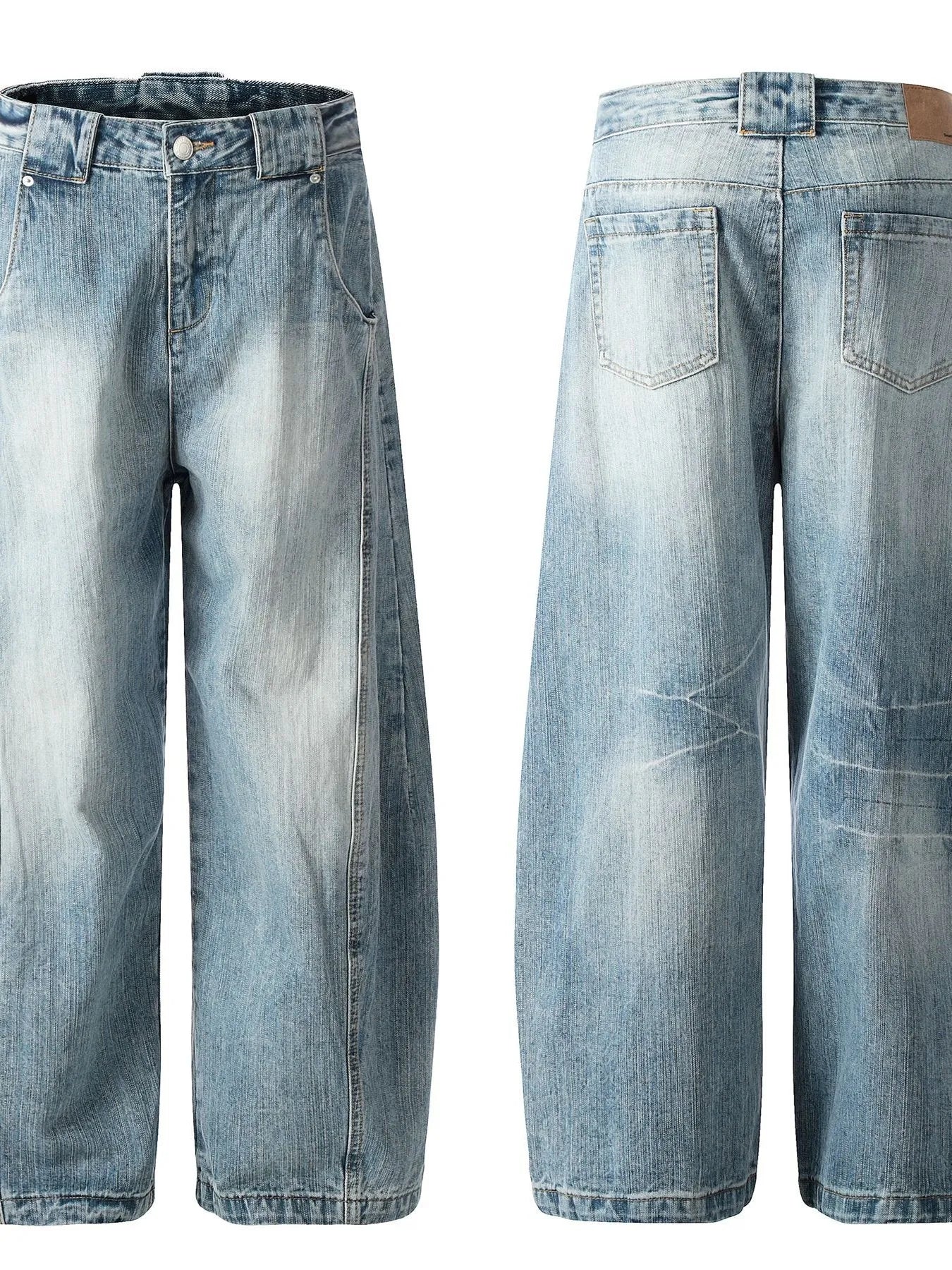 Men's Wide Leg Baggy Jeans — product image 4