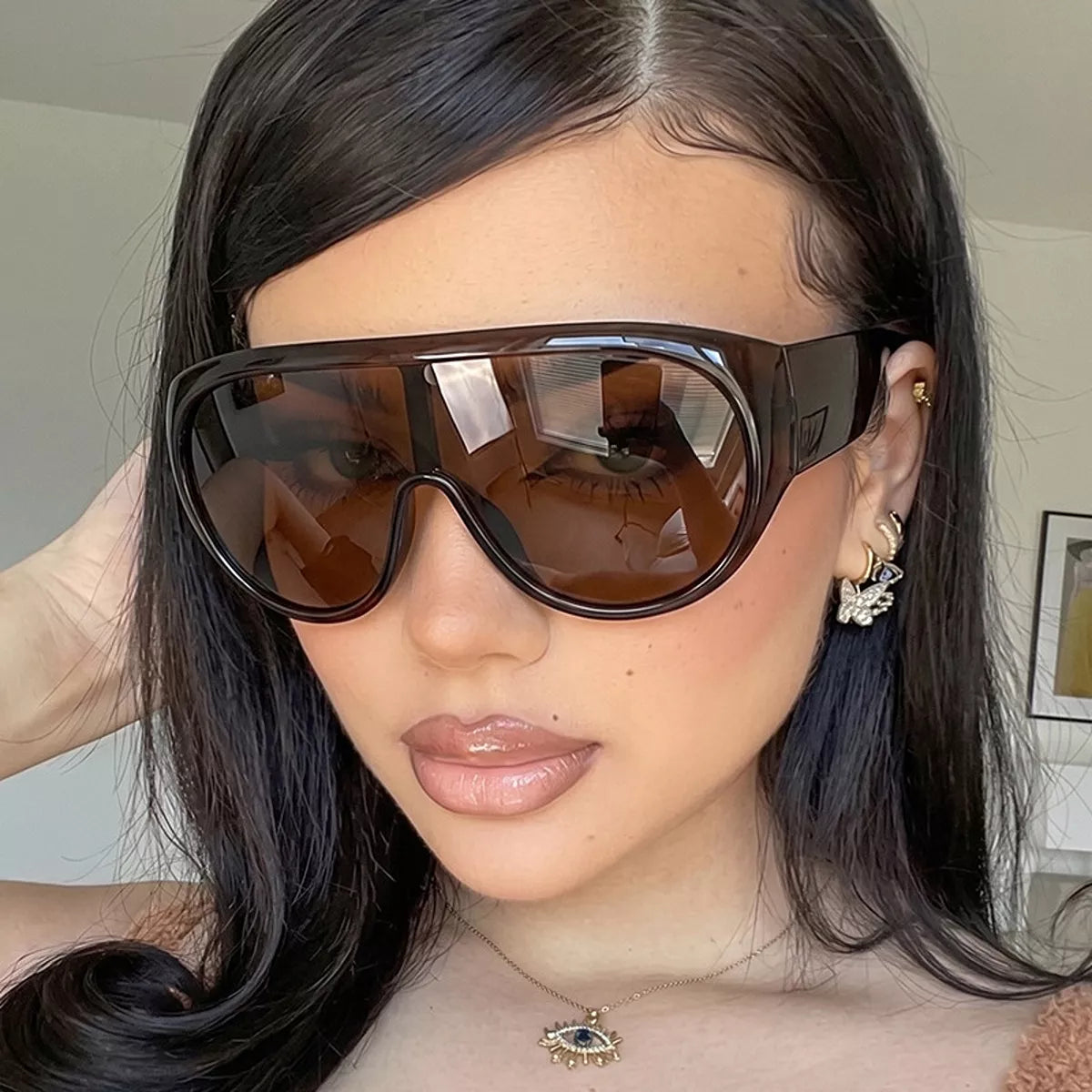 Oversized Tinted Lenses Sunglasses — product image 2