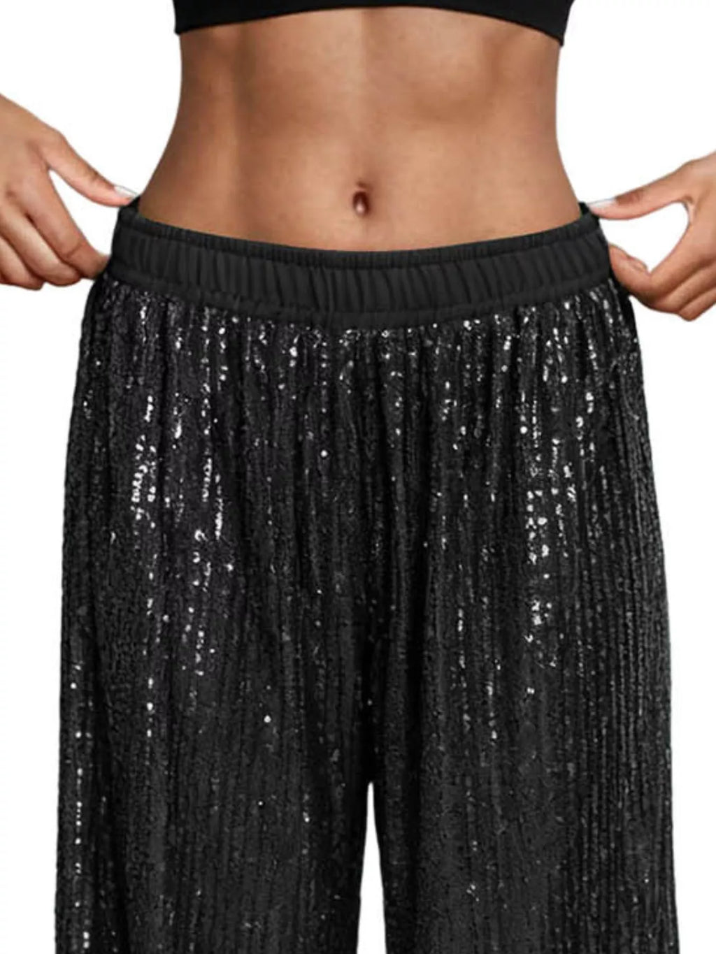 Sequin Wide-Leg Pants — product image 17