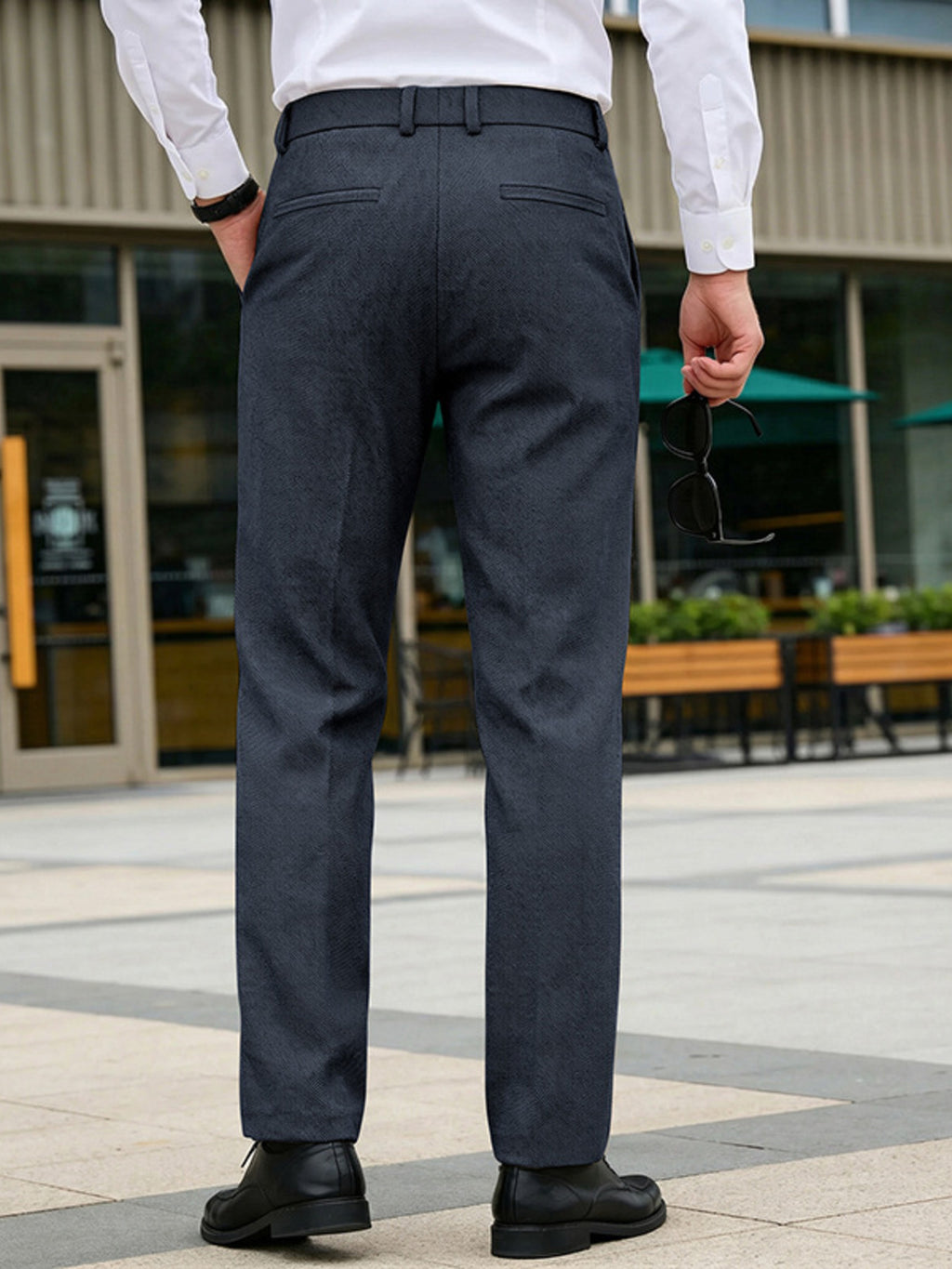 Men's Classic Fit Dress Pants — Plus Size — product image 14