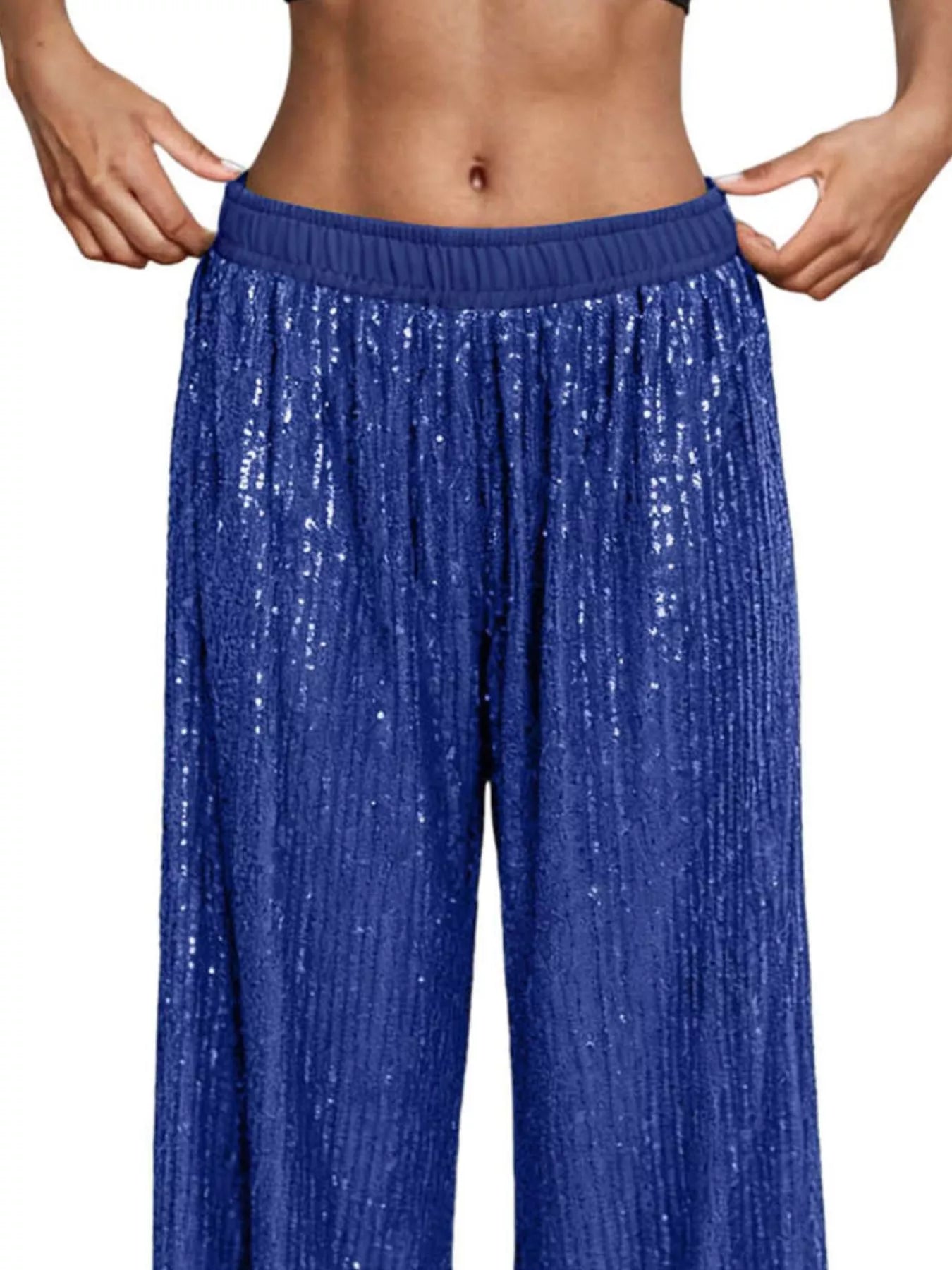 Sequin Wide-Leg Pants — product image 5
