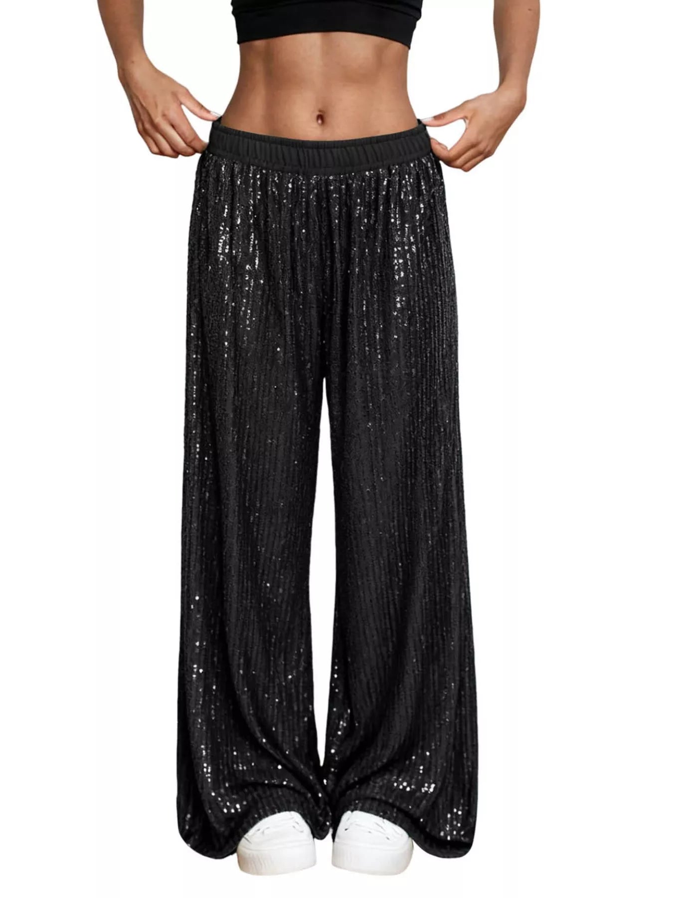Sequin Wide-Leg Pants — product image 16