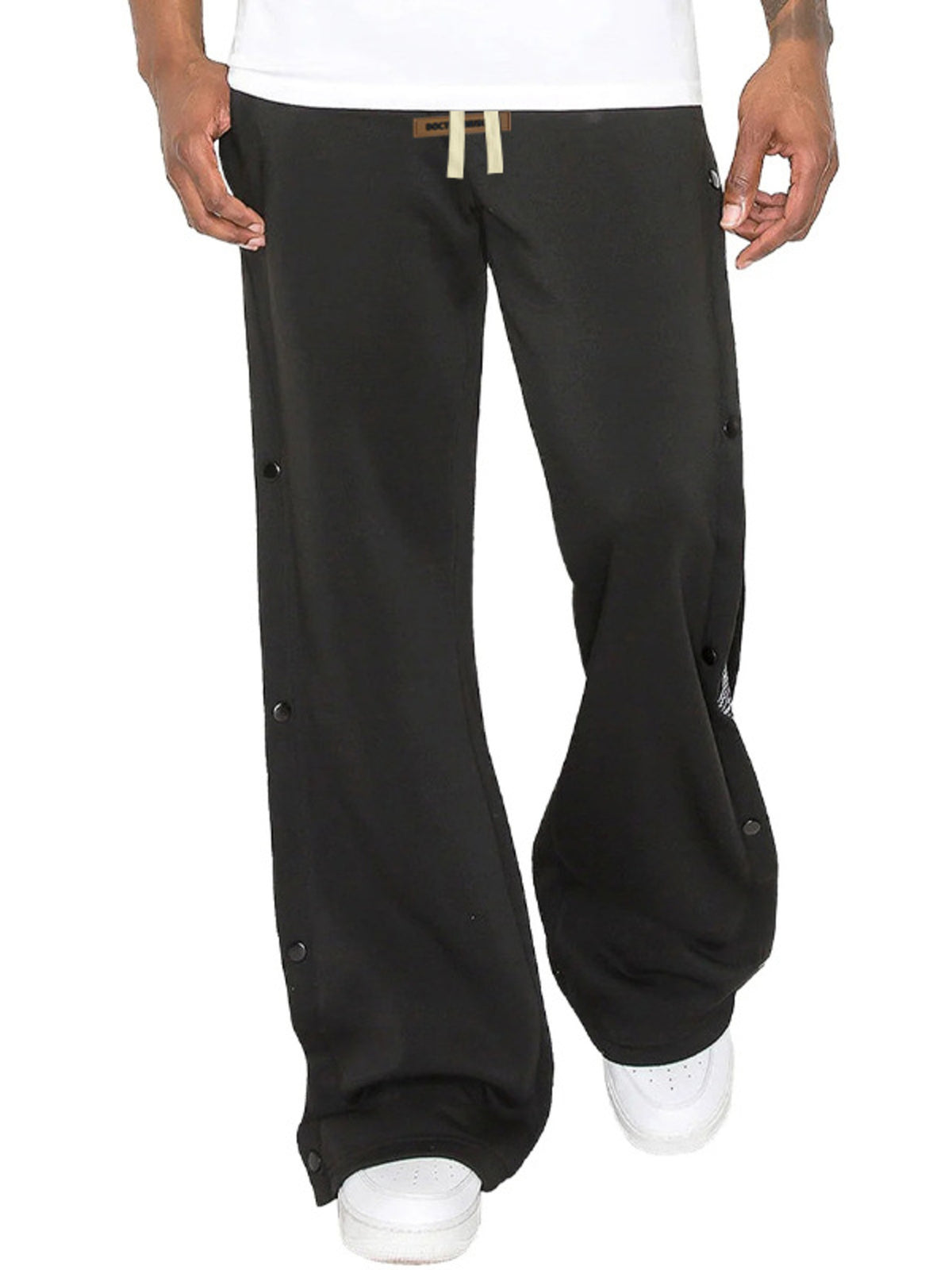 Men's Side Snap Button Pants — Plus Size — product image 7