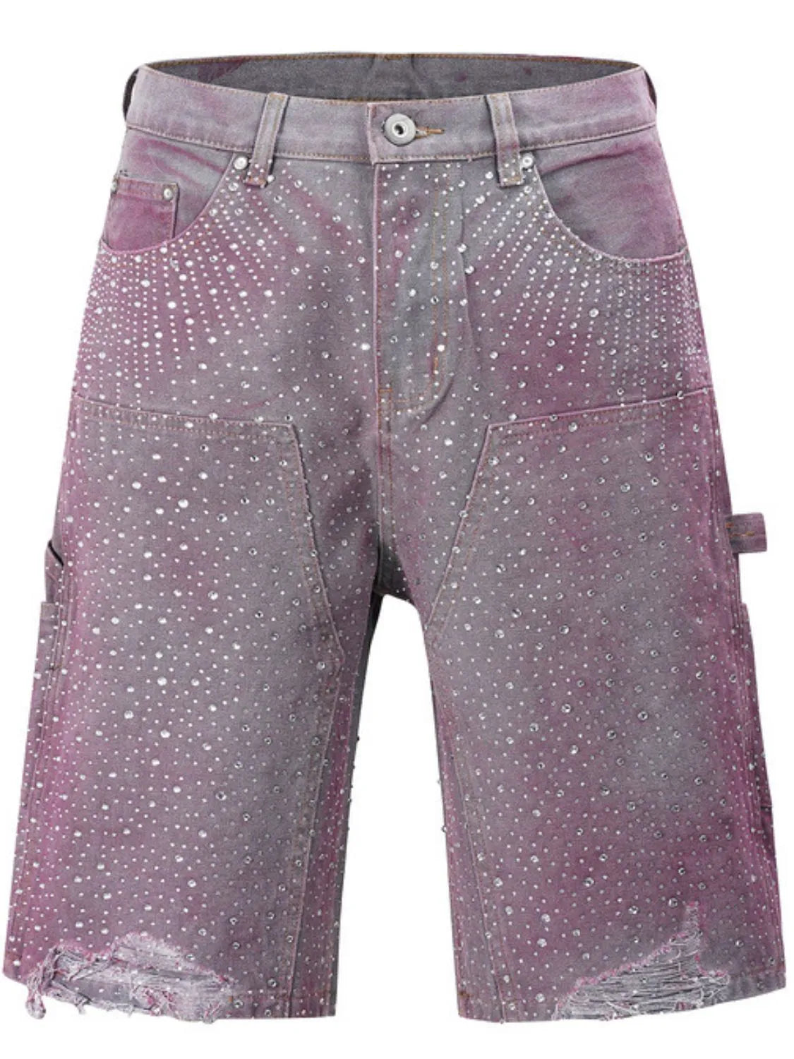 Men's Rhinestone Shorts with Pockets — product image 6
