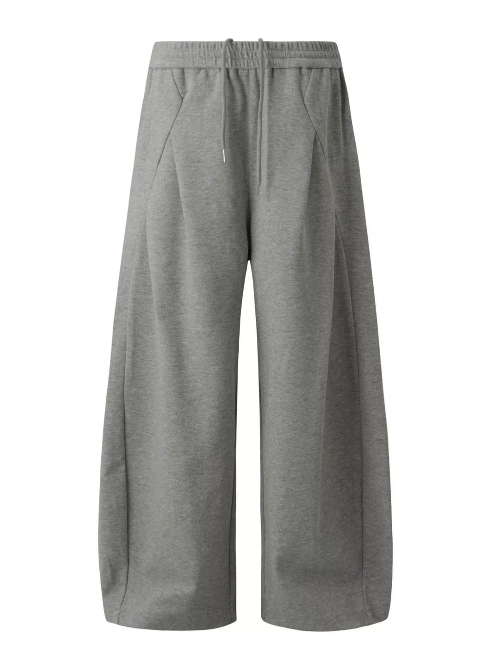 Men's drawstring wide leg sweatpants