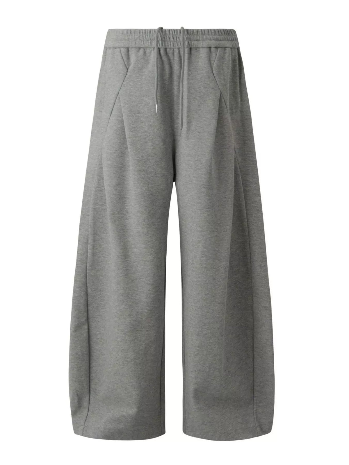 Men's drawstring wide leg sweatpants