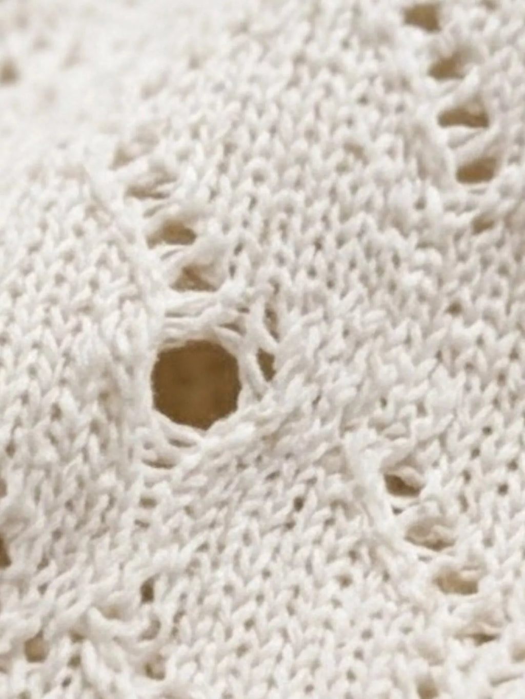 Men's Openwork Short Sleeve Cardigan — product image 3
