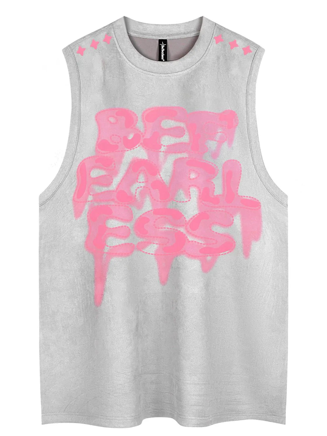 Men's Round Neck Letter Graphic Tank — product image 3