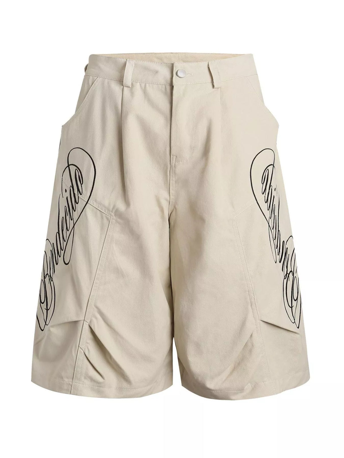 Men's loose fit cargo capris