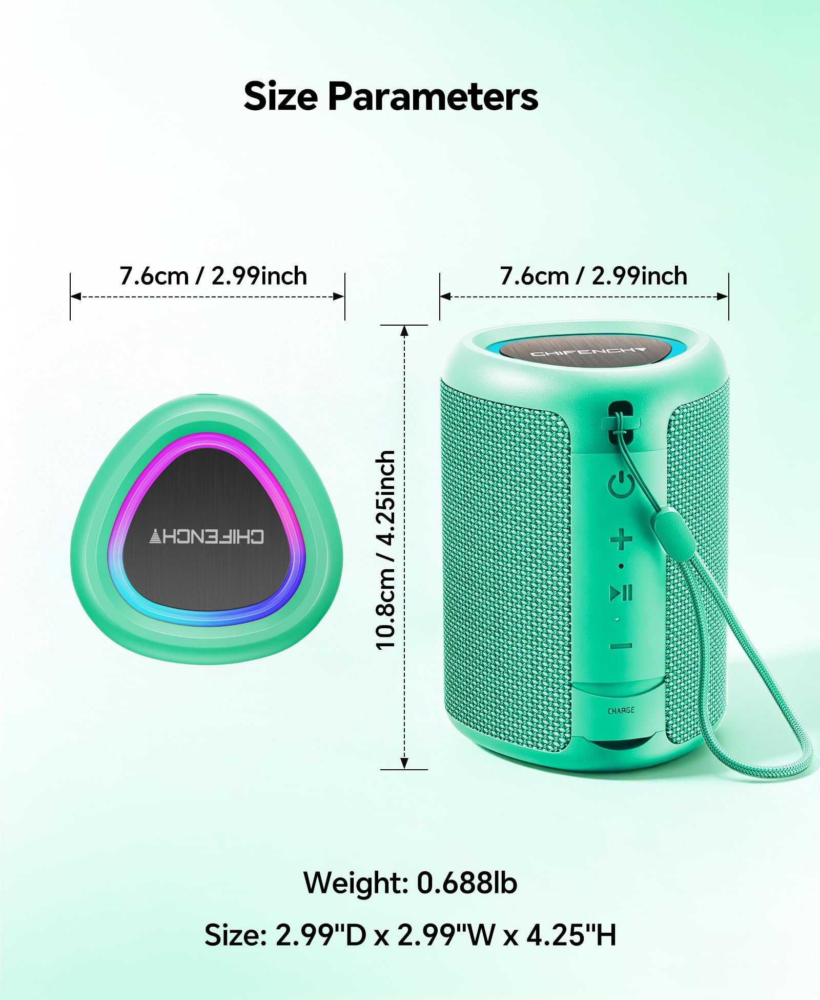 Portable Bluetooth Speaker — IPX5 Waterproof, Beach & Outdoor Ready — product image 19