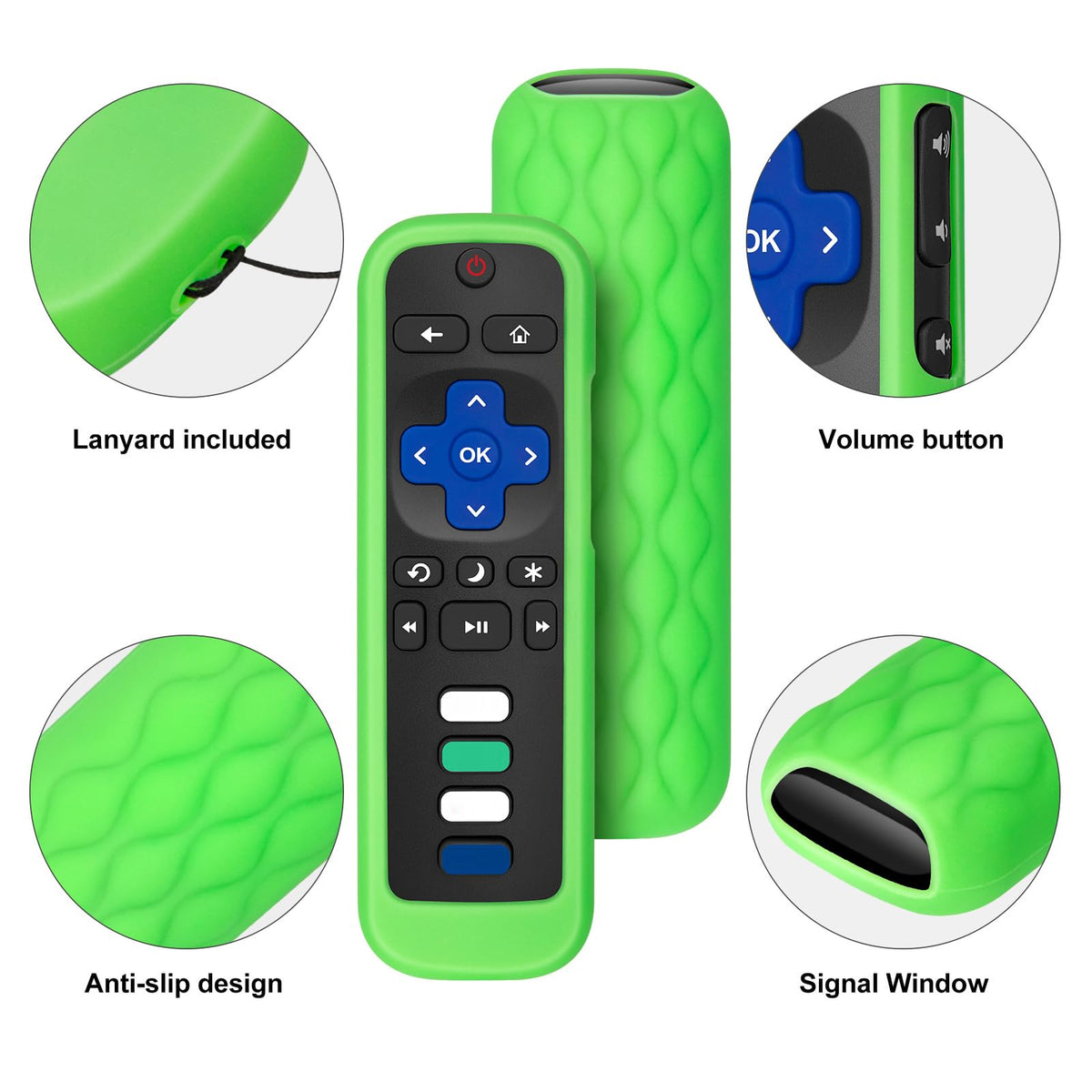 Replacement TV Remote Control — Roku, TCL, Onn, Samsung & LG — product image 49