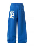 Men's wide leg streetwear sweatpants