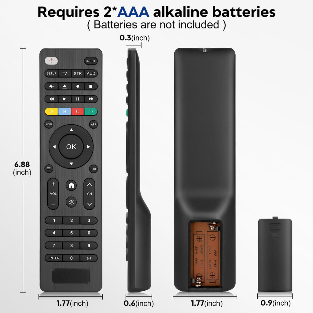 Replacement TV Remote Control — Roku, TCL, Onn, Samsung & LG — product image 66