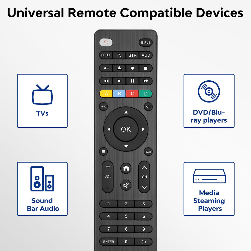 Replacement TV Remote Control — Roku, TCL, Onn, Samsung & LG — product image 62