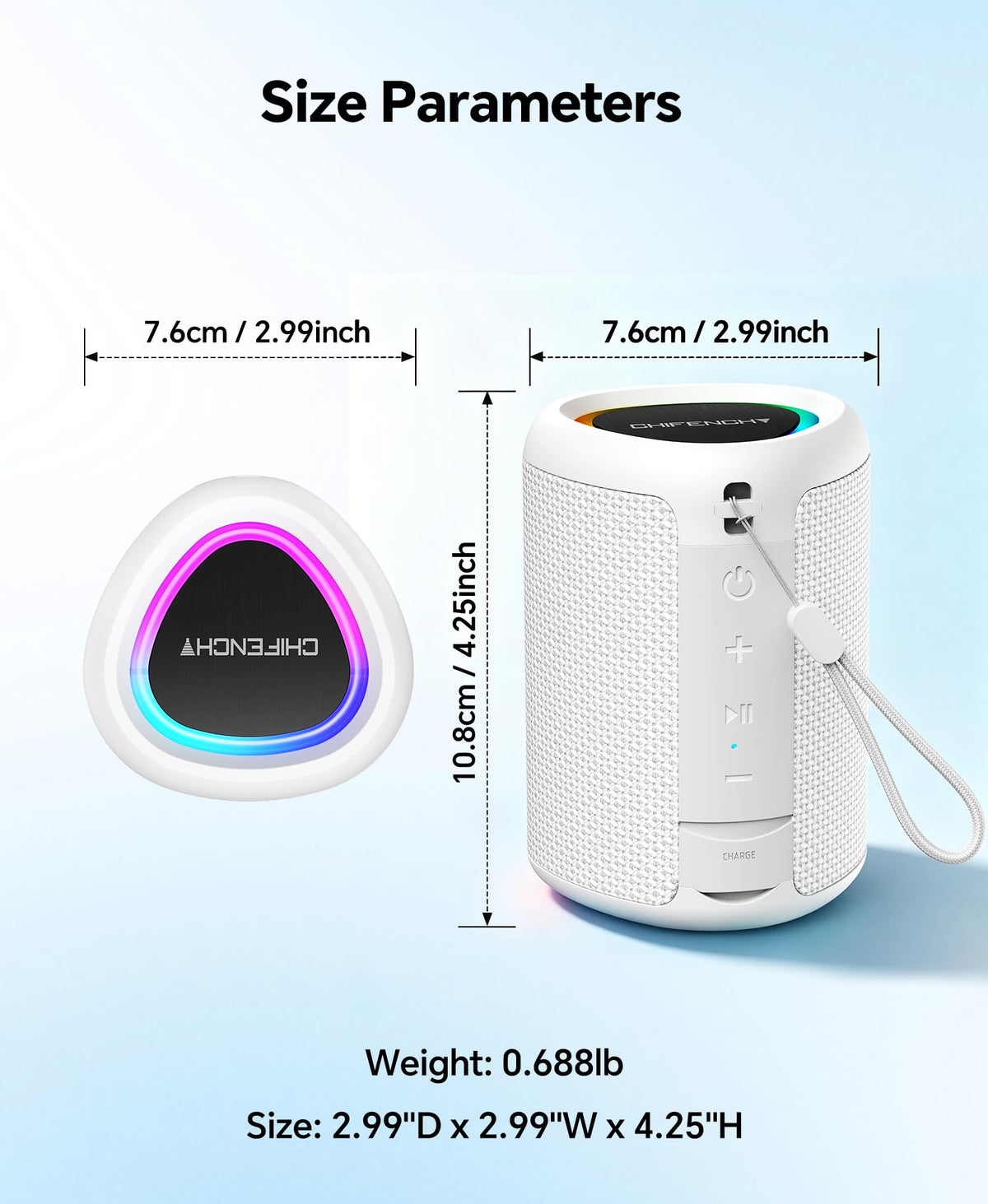 Portable Bluetooth Speaker — IPX5 Waterproof, Beach & Outdoor Ready — product image 50