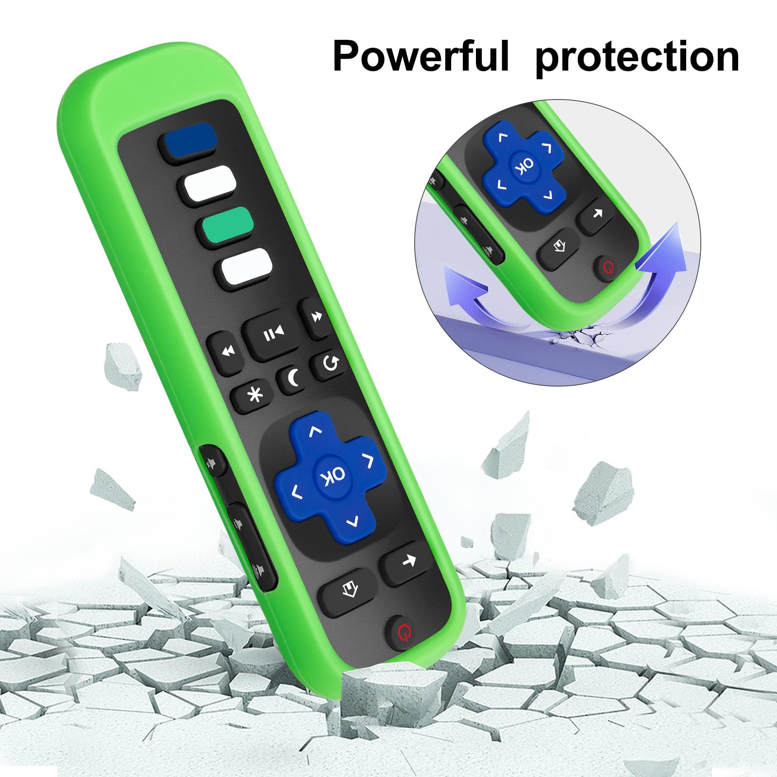 Replacement TV Remote Control — Roku, TCL, Onn, Samsung & LG — product image 50