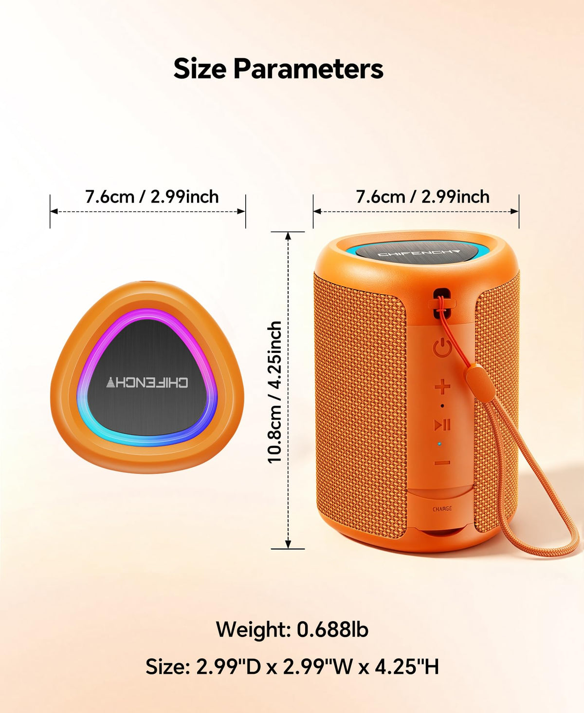 Portable Bluetooth Speaker — IPX5 Waterproof, Beach & Outdoor Ready — product image 90