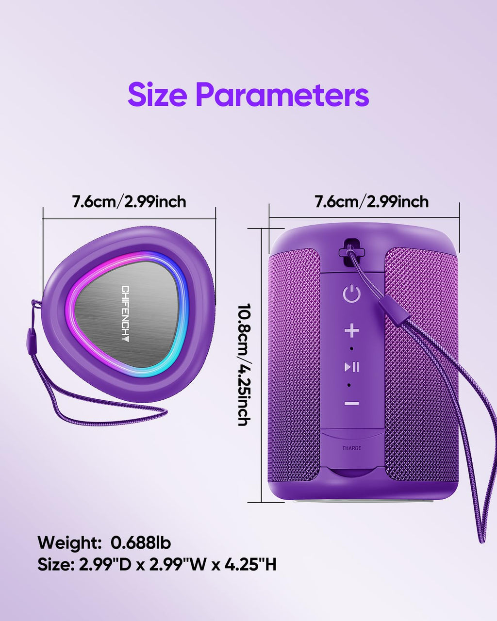Portable Bluetooth Speaker — IPX5 Waterproof, Beach & Outdoor Ready — product image 43