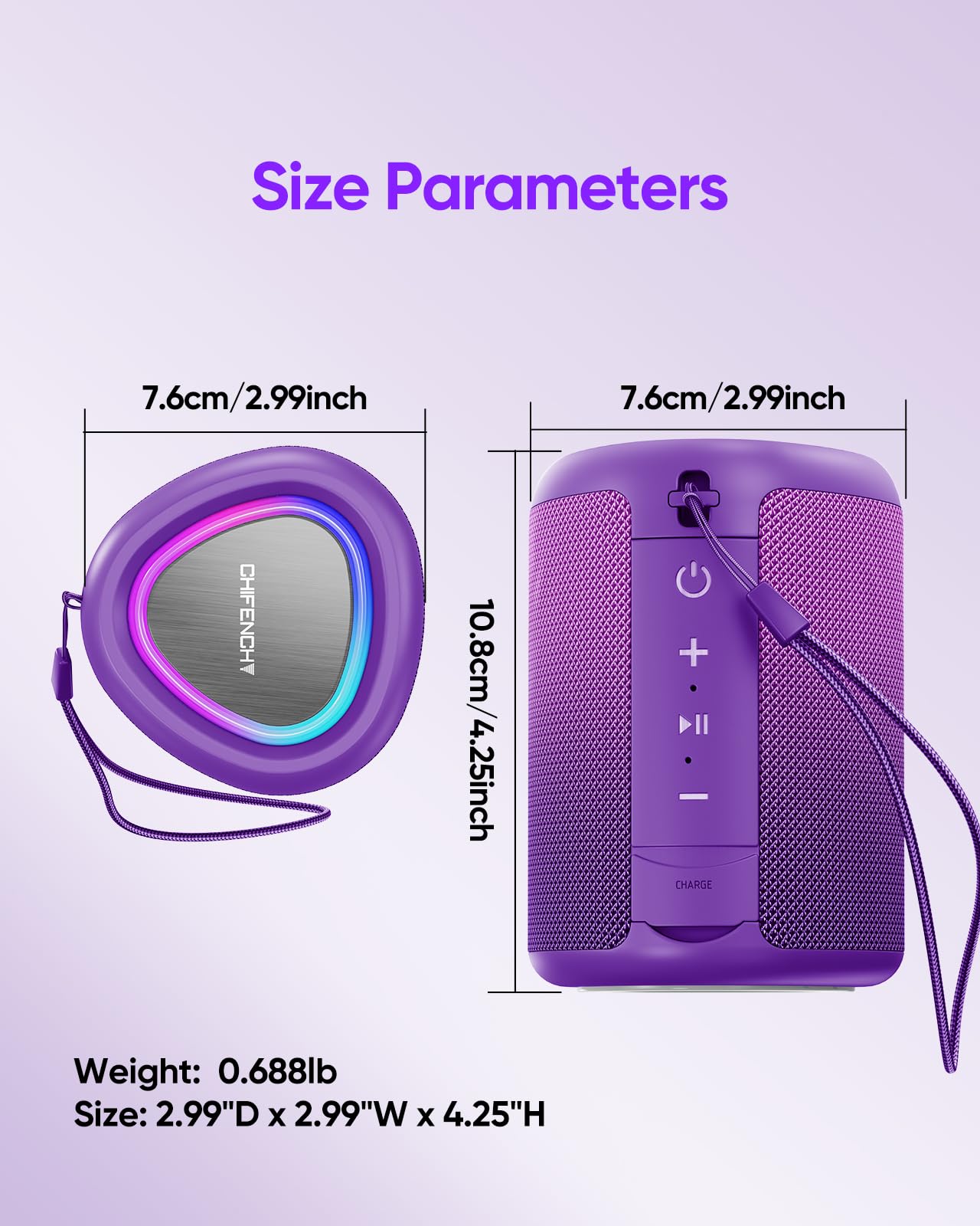 Portable Bluetooth Speaker — IPX5 Waterproof, Beach & Outdoor Ready — product image 43