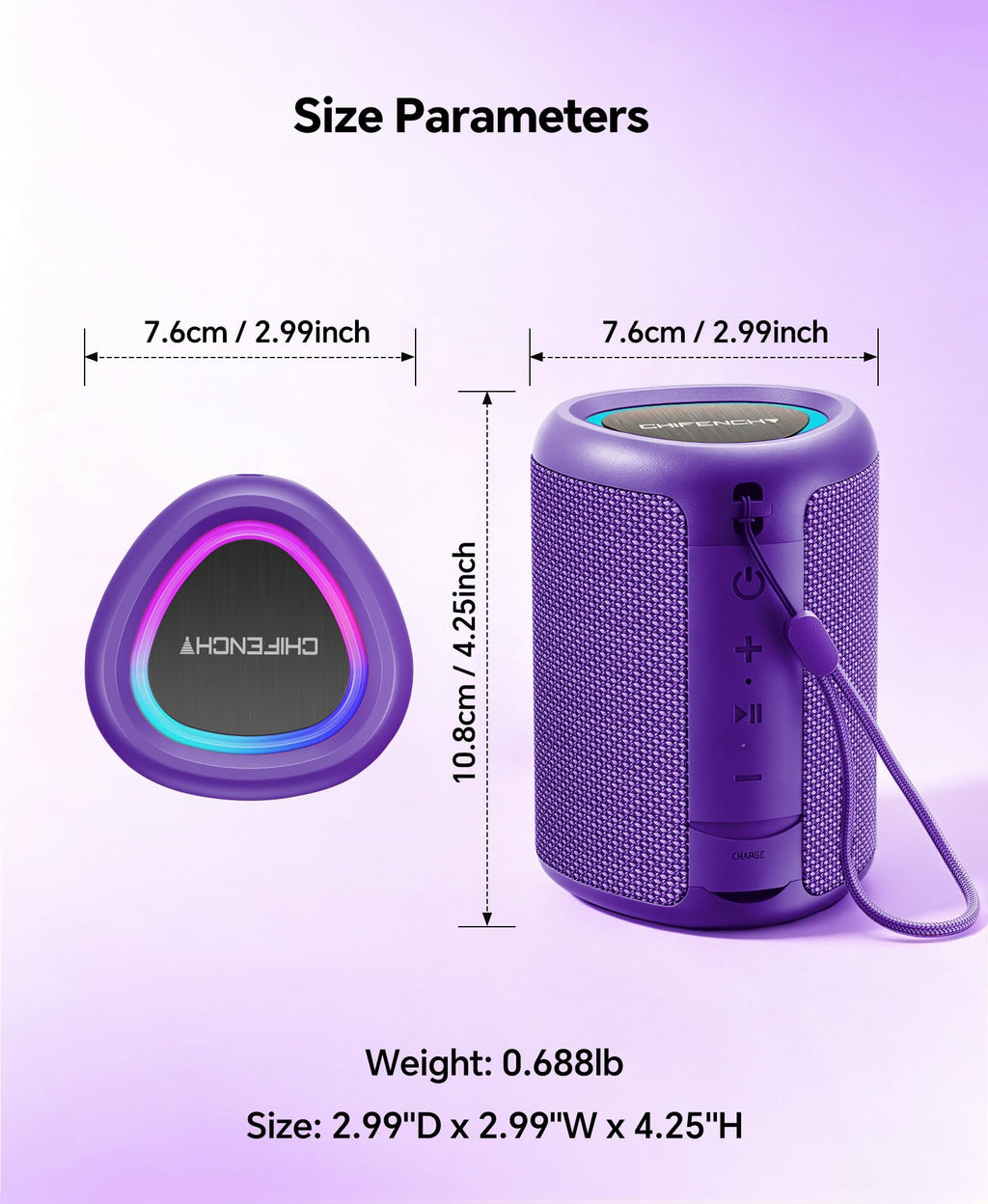 Portable Bluetooth Speaker — IPX5 Waterproof, Beach & Outdoor Ready — product image 98