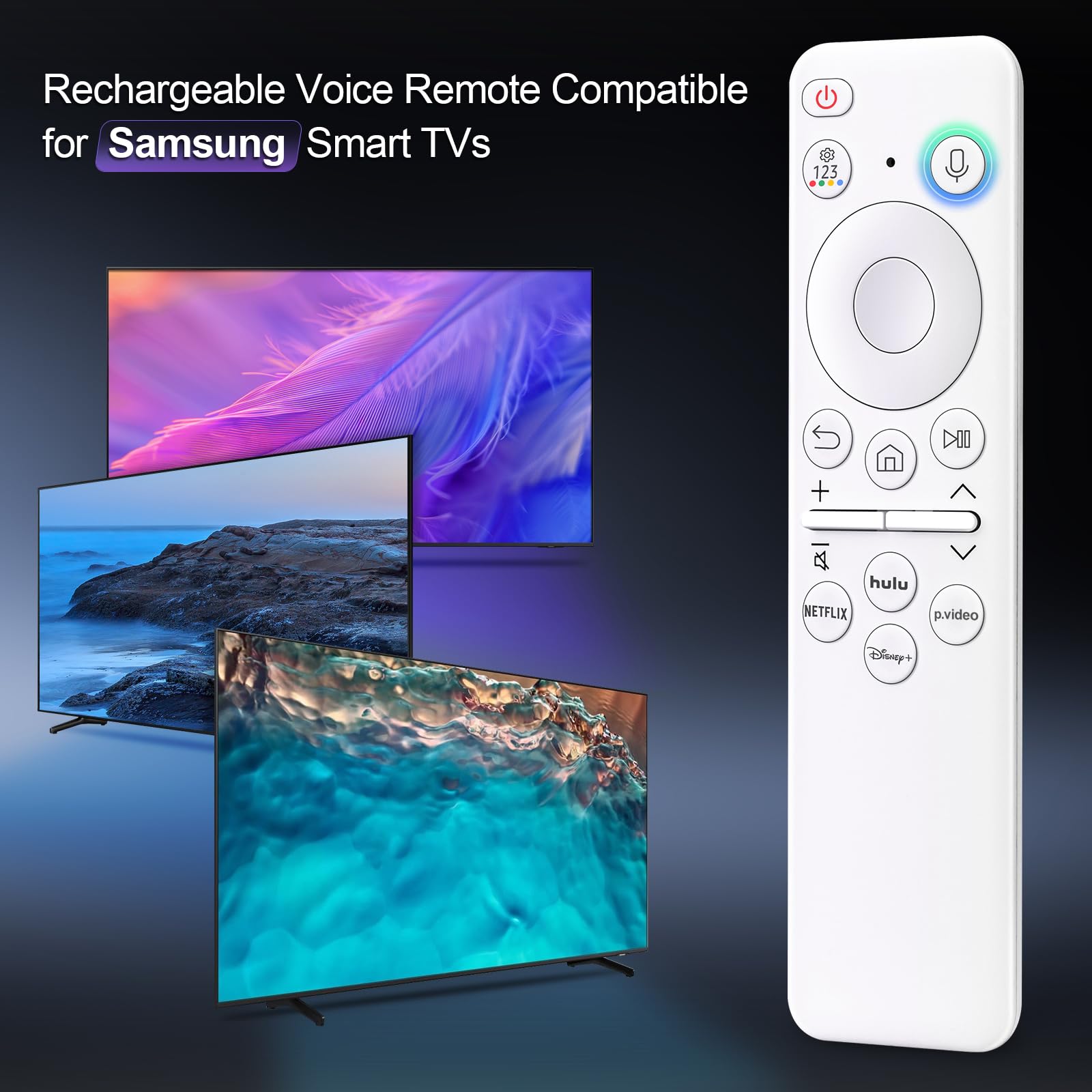 Replacement TV Remote Control — Roku, TCL, Onn, Samsung & LG — product image 19