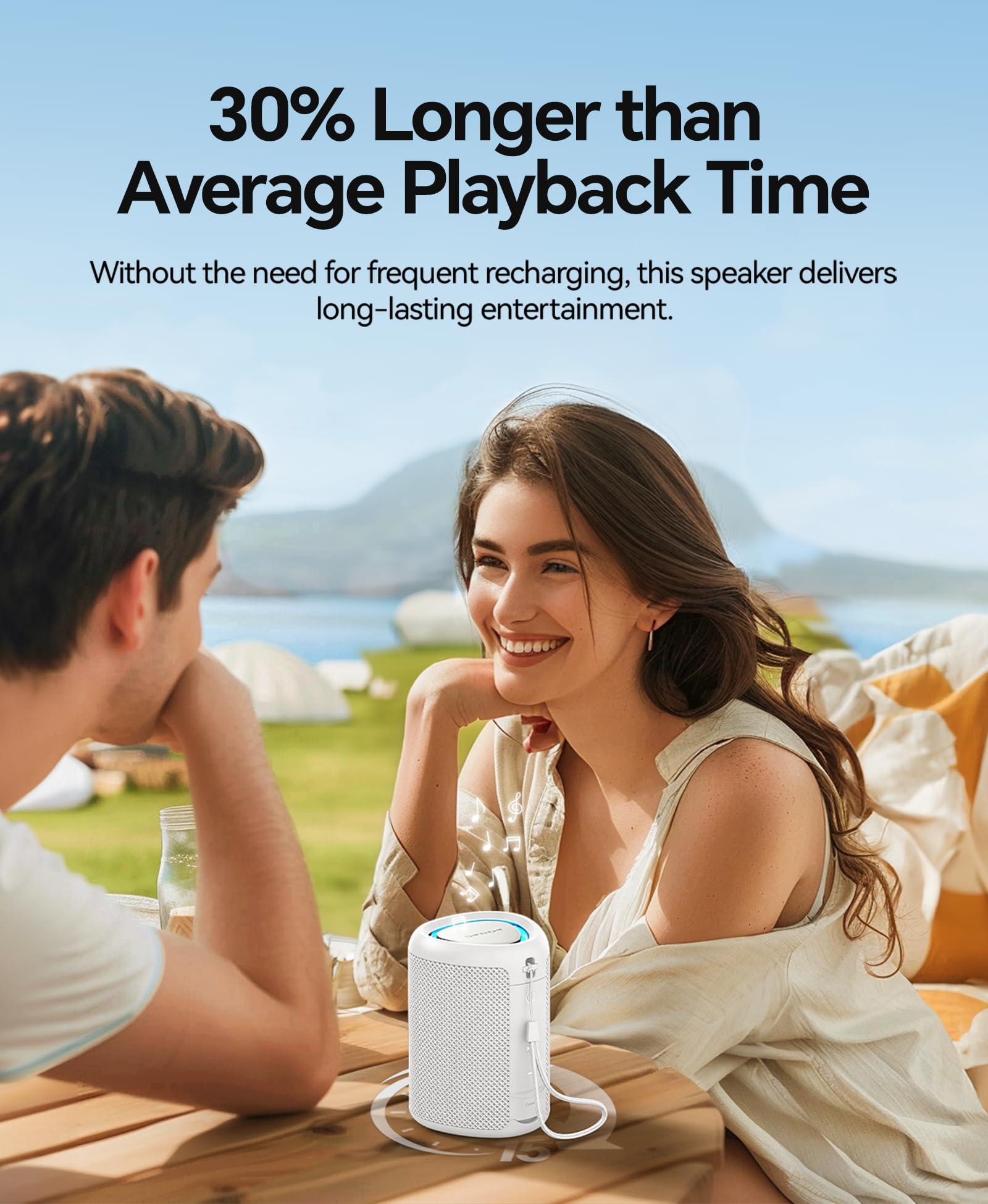 Portable Bluetooth Speaker — IPX5 Waterproof, Beach & Outdoor Ready — product image 47
