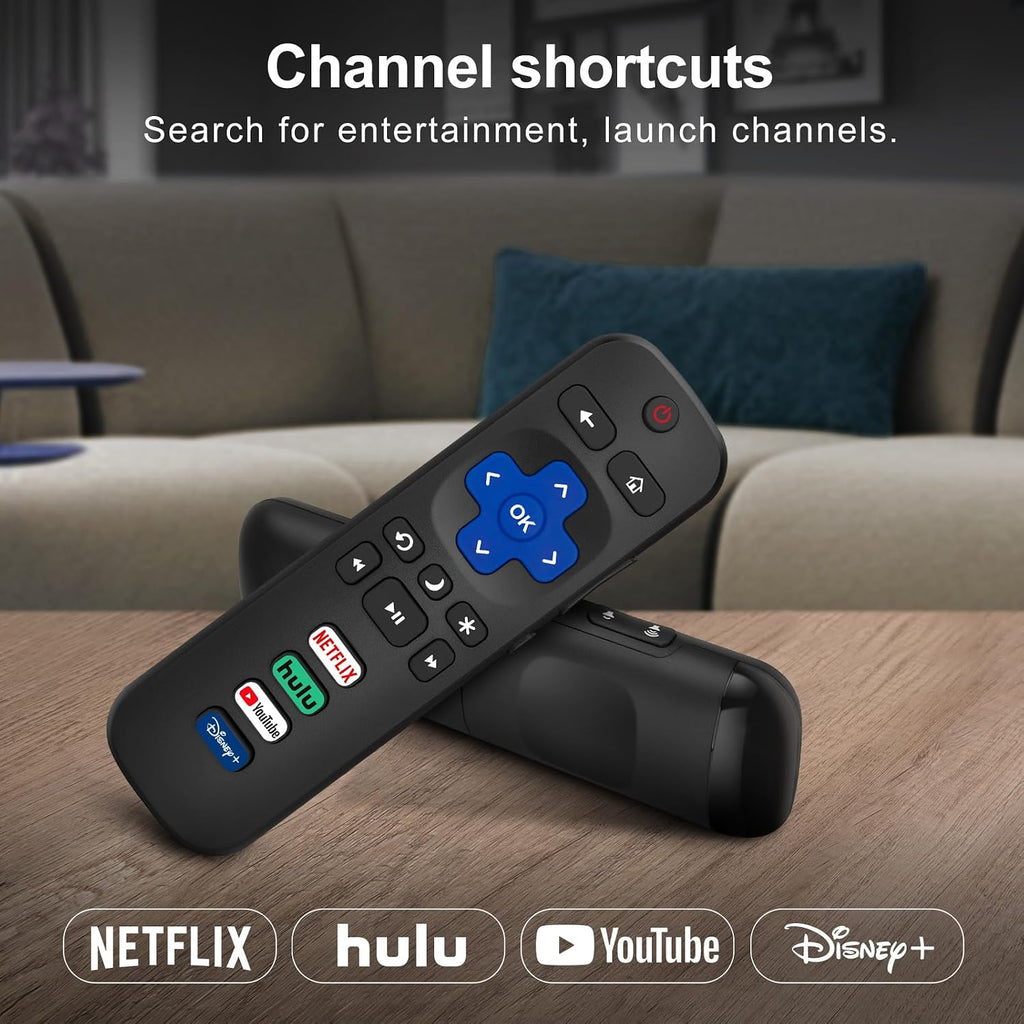 Replacement TV Remote Control — Roku, TCL, Onn, Samsung & LG — product image 44