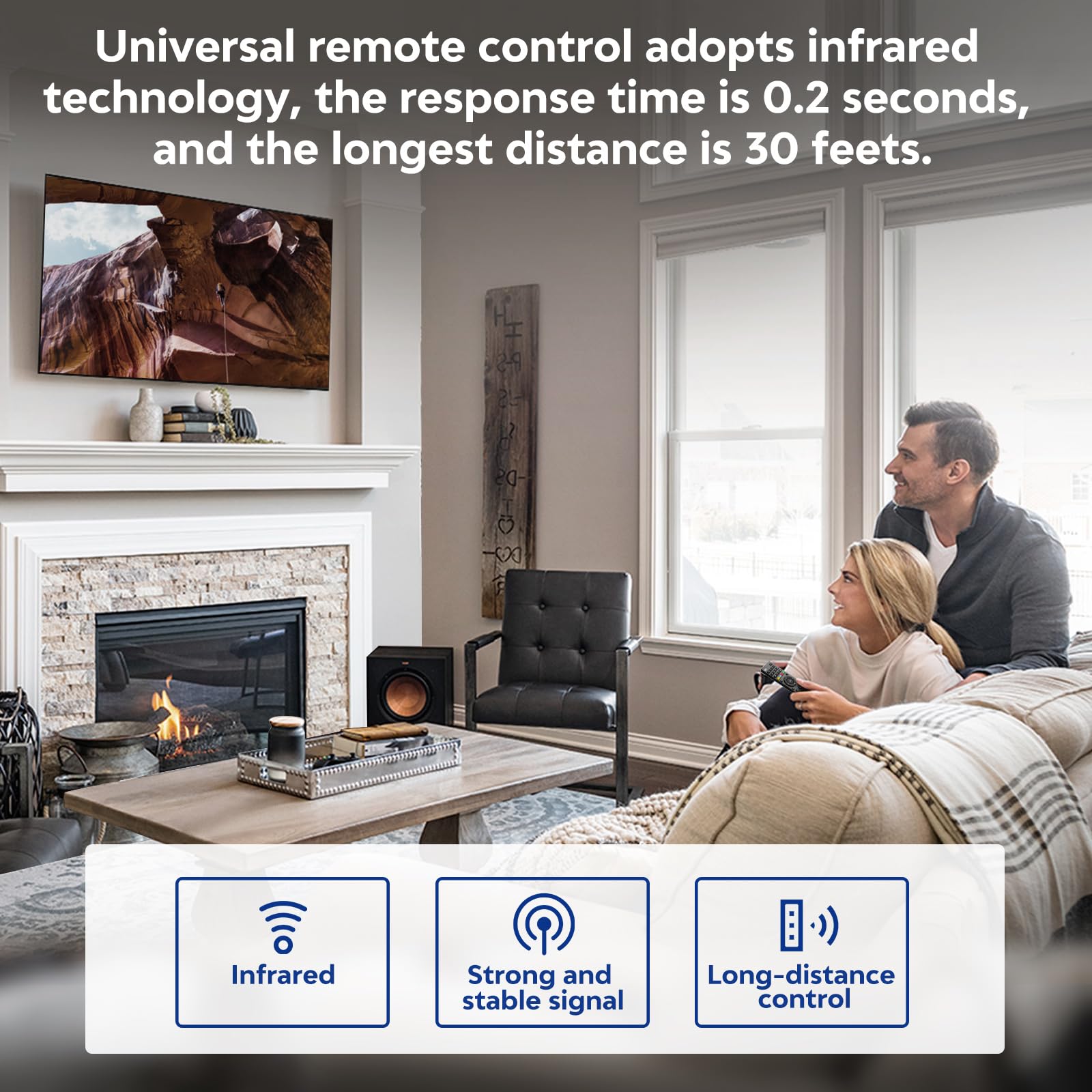 Replacement TV Remote Control — Roku, TCL, Onn, Samsung & LG — product image 65