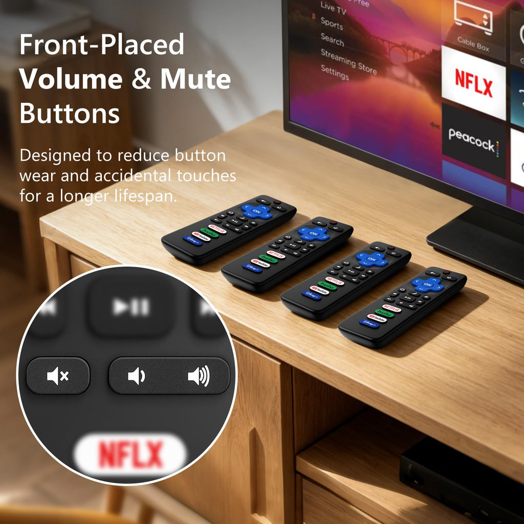 Replacement TV Remote Control — Roku, TCL, Onn, Samsung & LG — product image 16