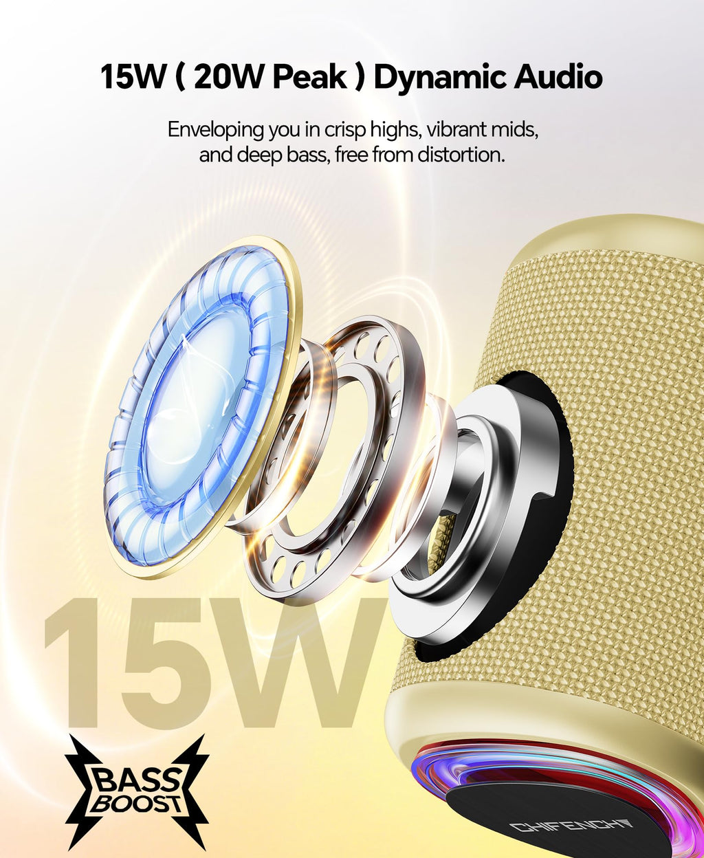 Portable Bluetooth Speaker — IPX5 Waterproof, Beach & Outdoor Ready — product image 99
