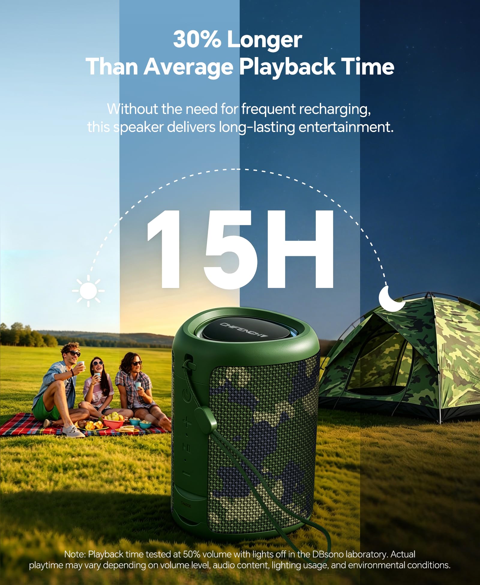 Portable Bluetooth Speaker — IPX5 Waterproof, Beach & Outdoor Ready — product image 23