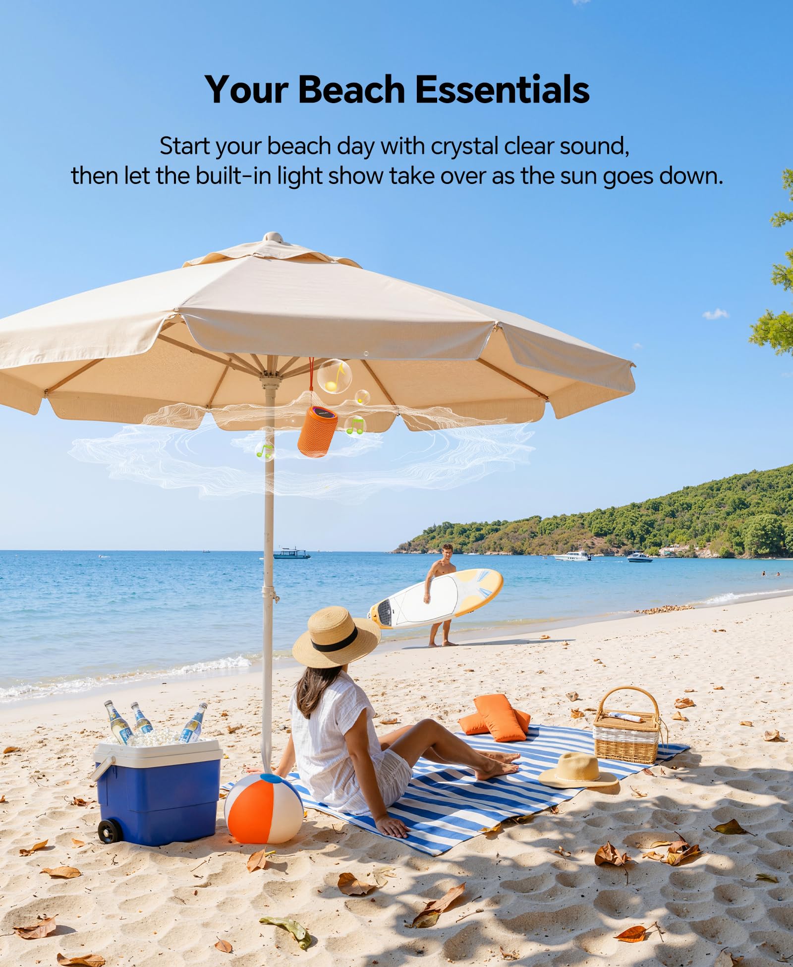 Portable Bluetooth Speaker — IPX5 Waterproof, Beach & Outdoor Ready — product image 87