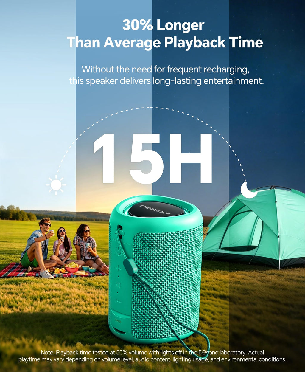 Portable Bluetooth Speaker — IPX5 Waterproof, Beach & Outdoor Ready — product image 16