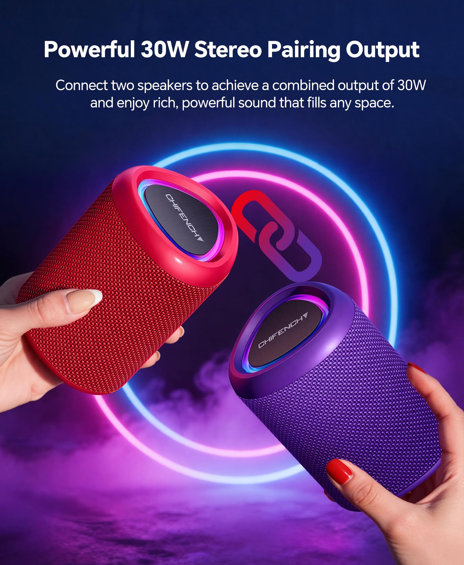 Portable Bluetooth Speaker — IPX5 Waterproof, Beach & Outdoor Ready — product image 32
