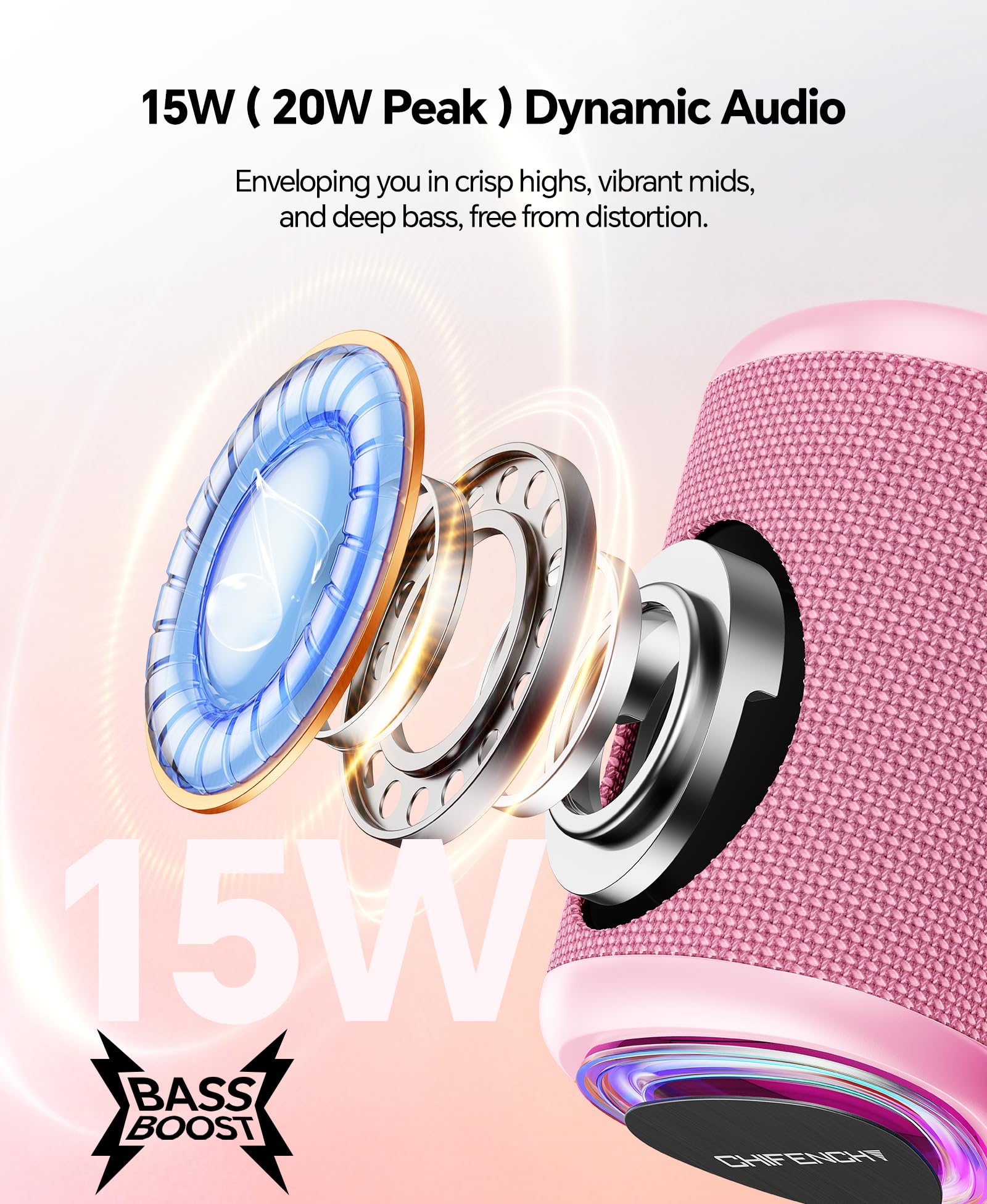 Portable Bluetooth Speaker — IPX5 Waterproof, Beach & Outdoor Ready — product image 75