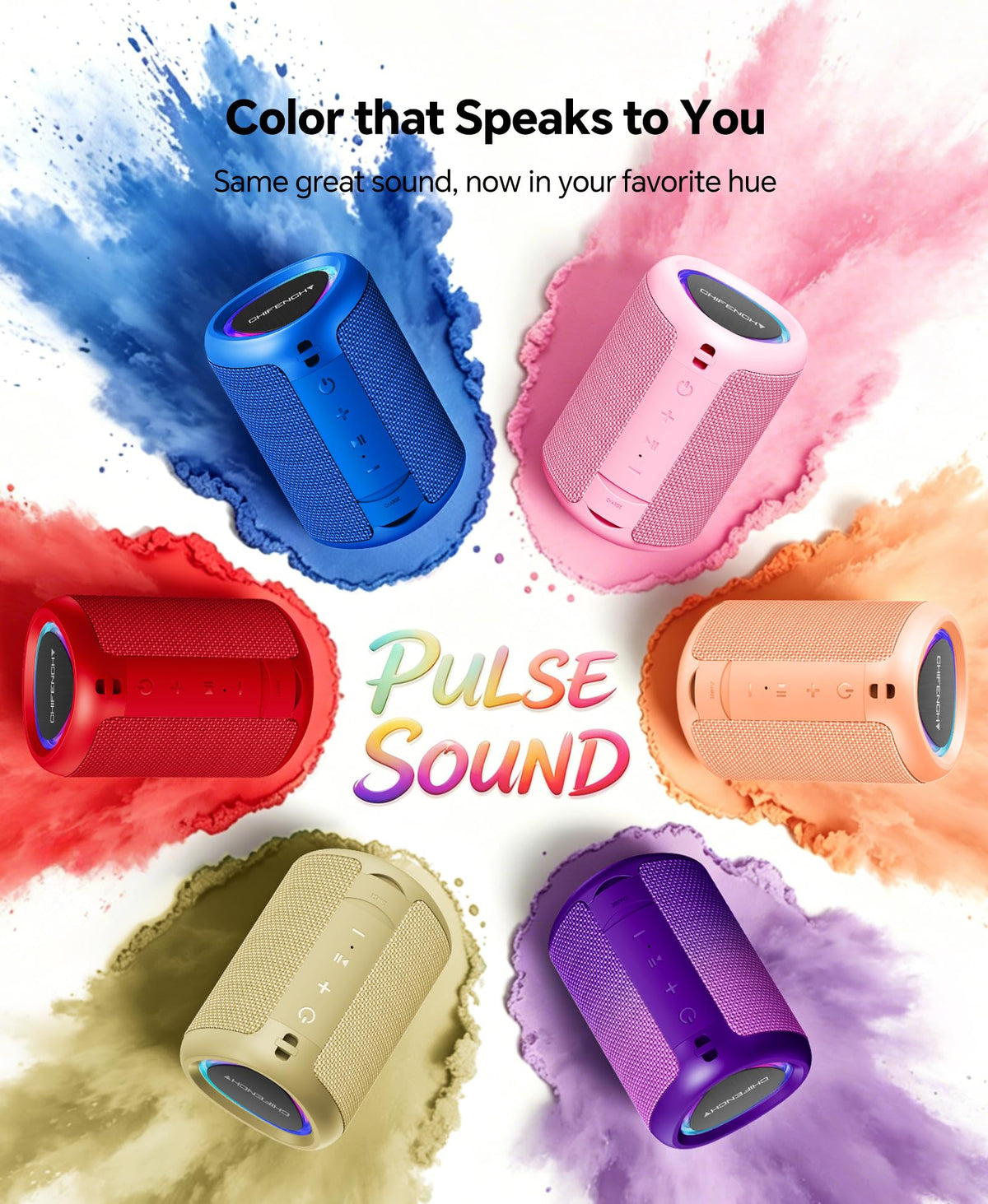 Portable Bluetooth Speaker — IPX5 Waterproof, Beach & Outdoor Ready — product image 66