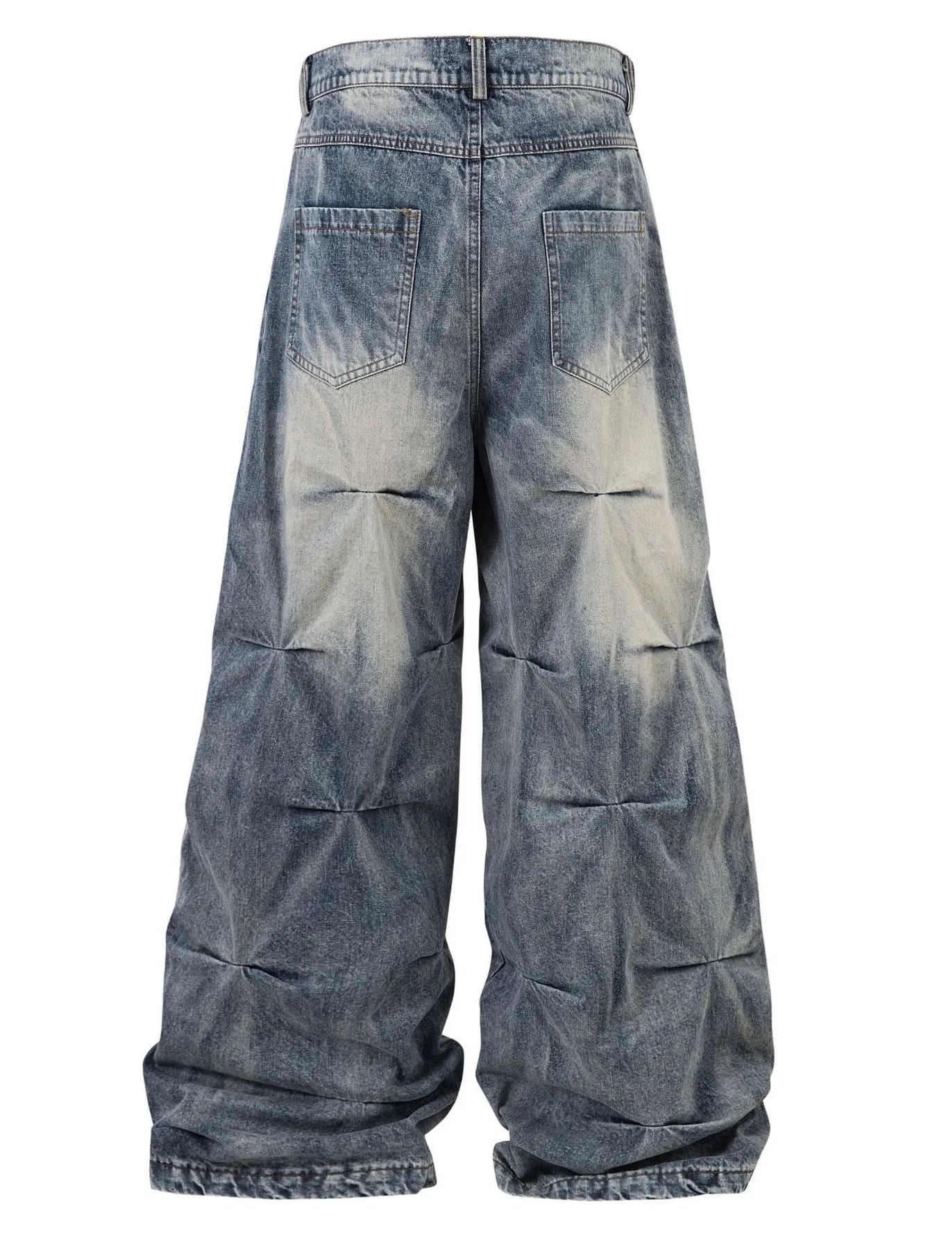 Men's Ruched Wide Leg Jeans — product image 2