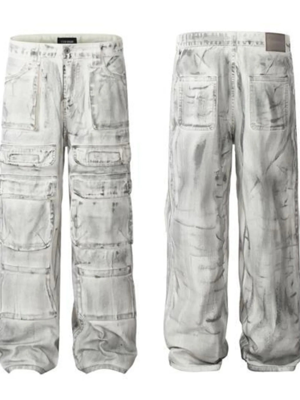 Men's Multi-Pocket Cargo Denim Jeans — product image 4