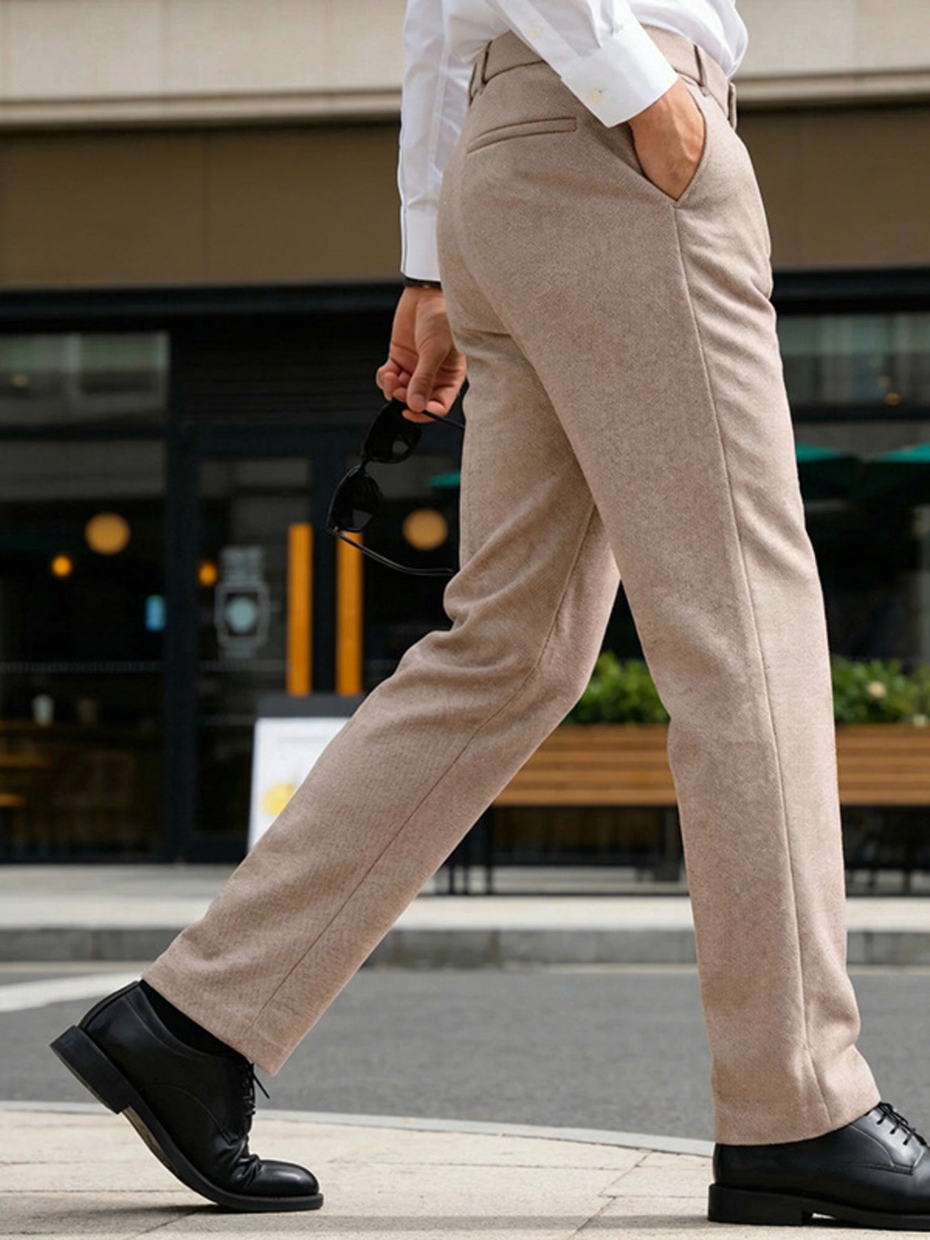 Men's Classic Fit Dress Pants — Plus Size — product image 7