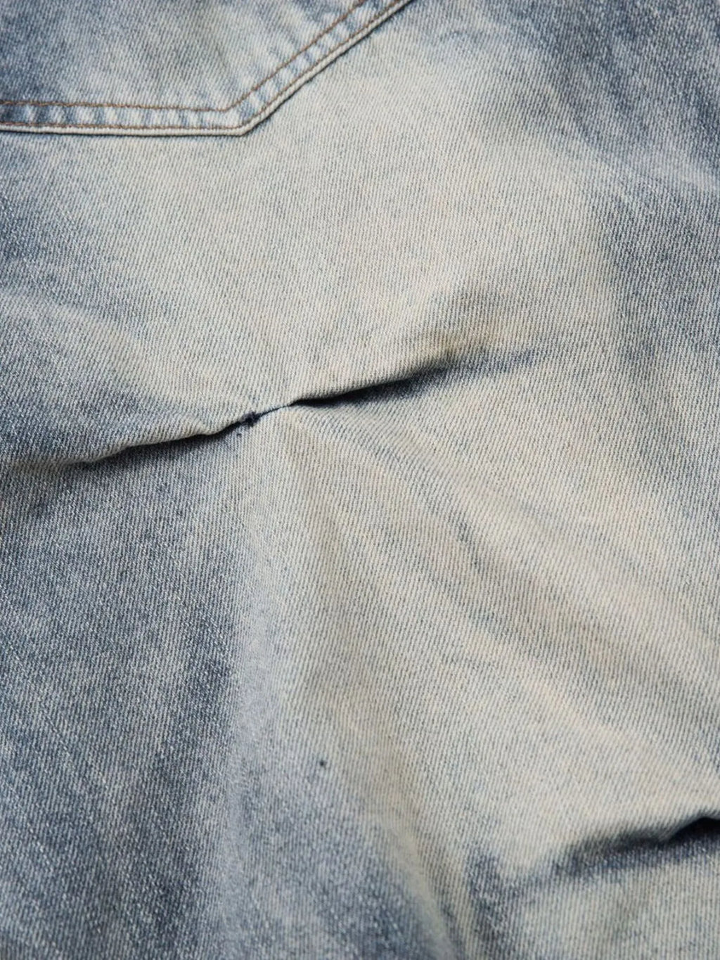 Men's Ruched Wide Leg Jeans — product image 10