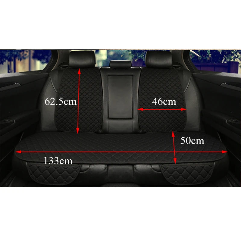 Linen Car Seat Covers — Breathable Flax, Front, Rear or Full Set — product image 4