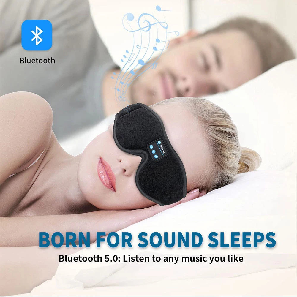3D Sleep Mask with Bluetooth Headphones — Built-in Speakers — product image 5