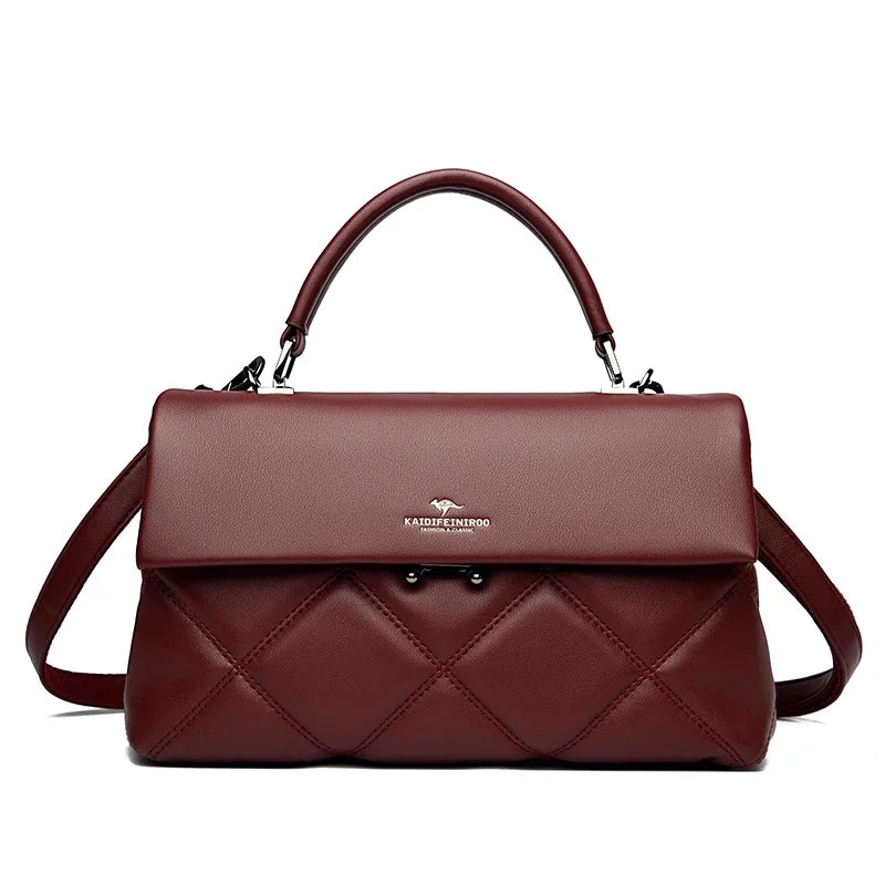 Women's Bag New Trend Korean Handbags Designer Luxury Brand Ladies Shoulder Bags Soft Leather Fashion — product image 9