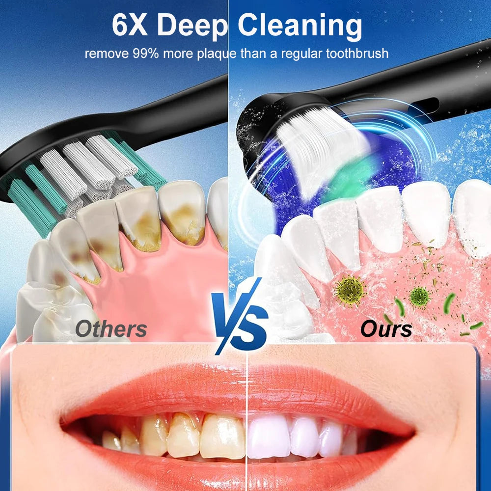Rotating Electric Toothbrush — Rechargeable, 4 or 8 Brush Heads — product image 4