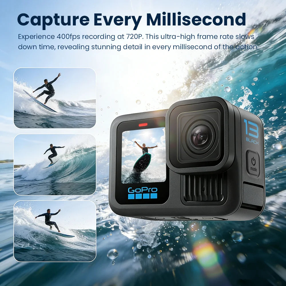 GoPro HERO13 Black Action Camera — 5.3K 60fps, 27 MP — product image 4