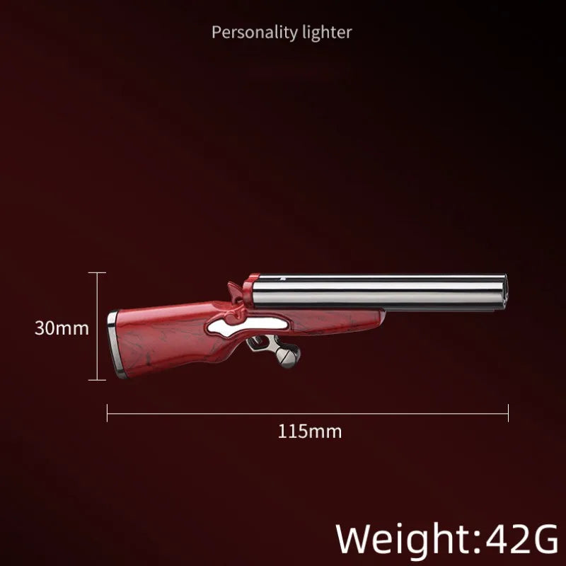 Shotgun Dual Flame Refillable Lighter — product image 5