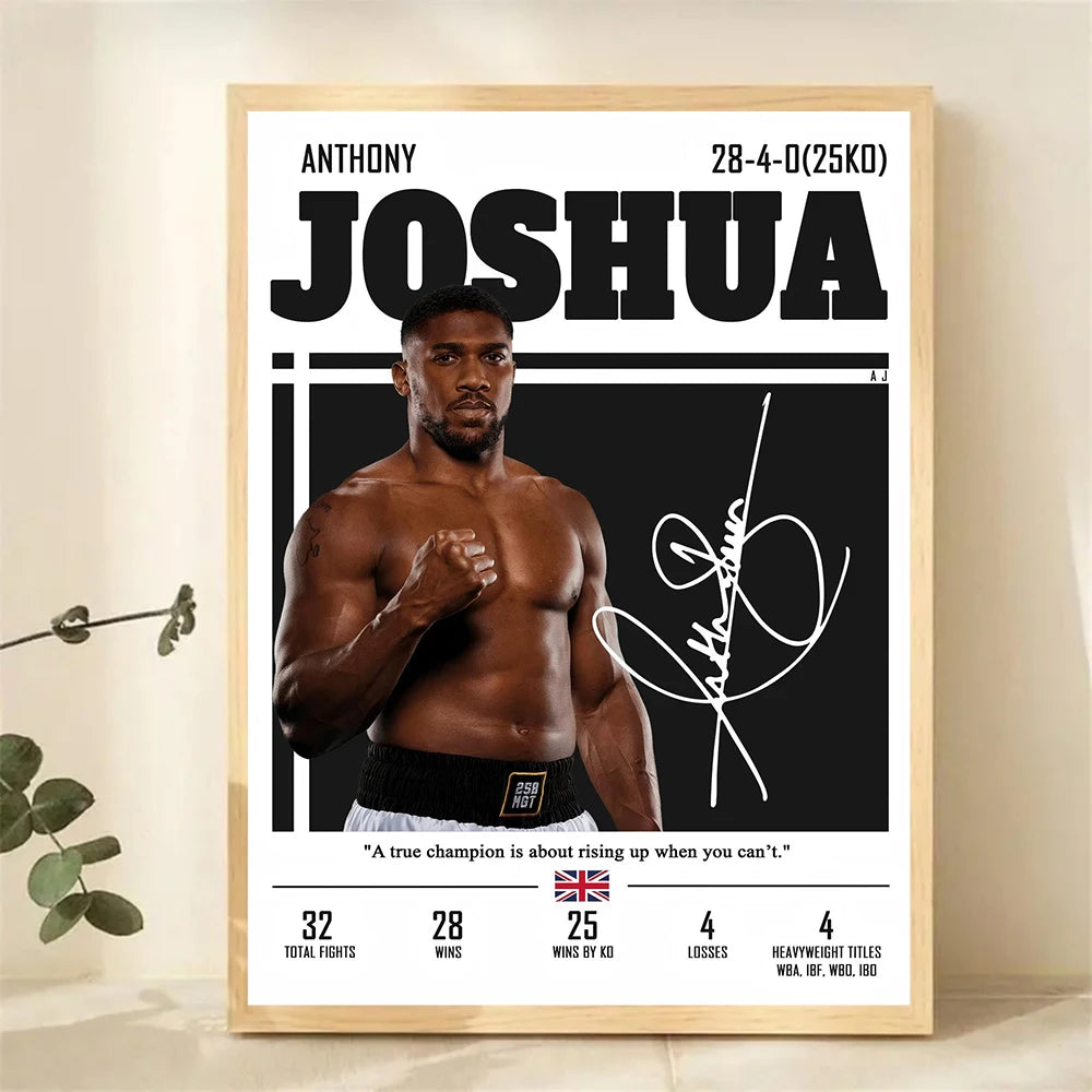 Boxing Legends Canvas Wall Art — Black & White Prints — product image 4