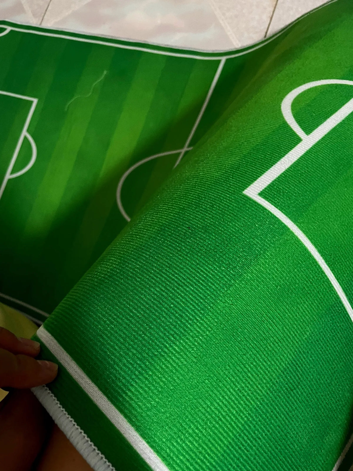 Football Pitch Runner Rug — Washable, Non-Slip Hallway Mat — product image 2